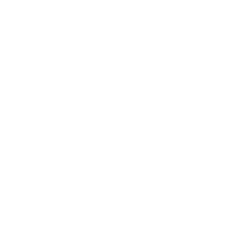 White thumbs-up icon on black background.