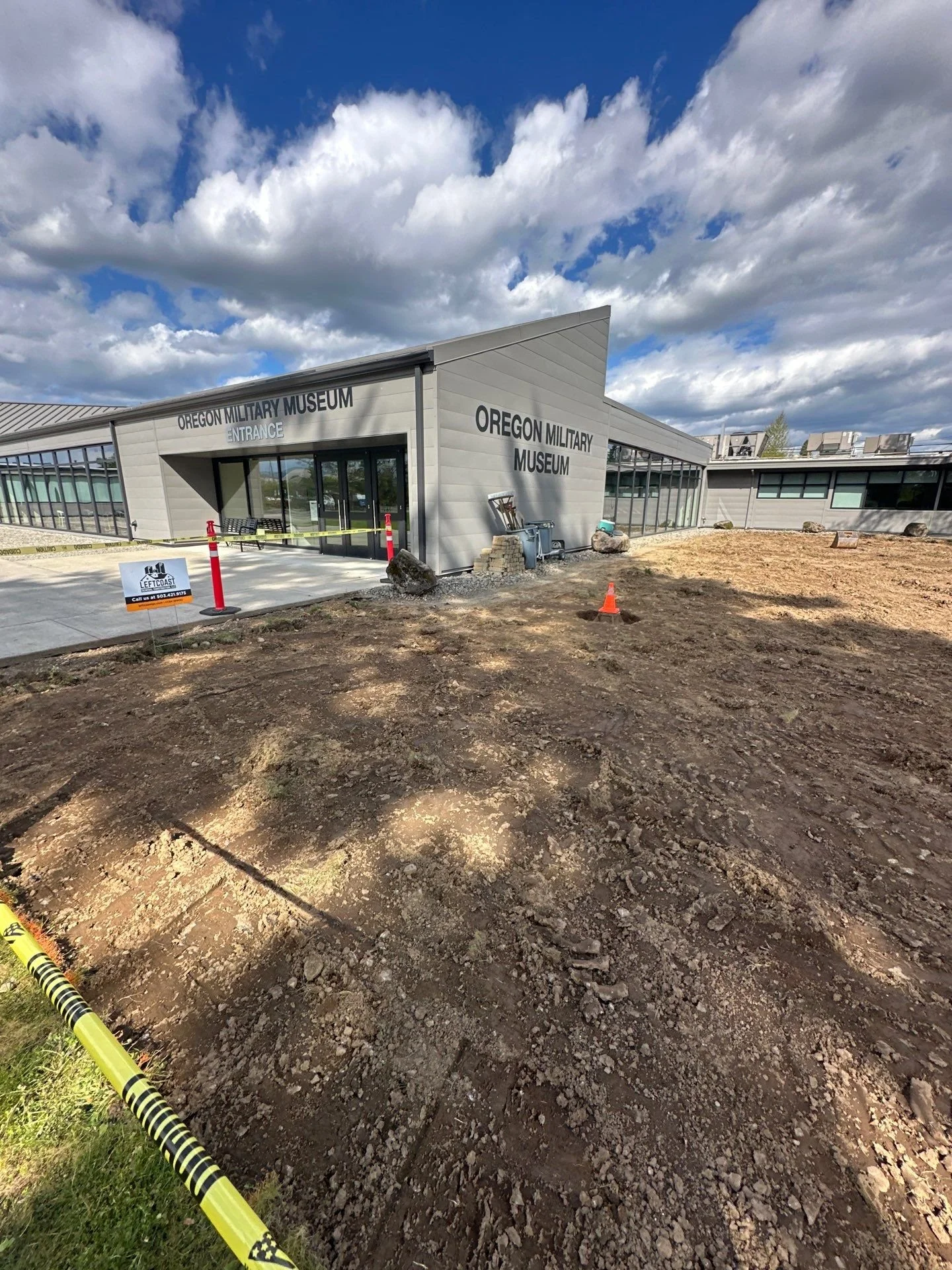 rough-graded-site-museum-entrance-oregon-military-museum-left-coast-gc.jpg