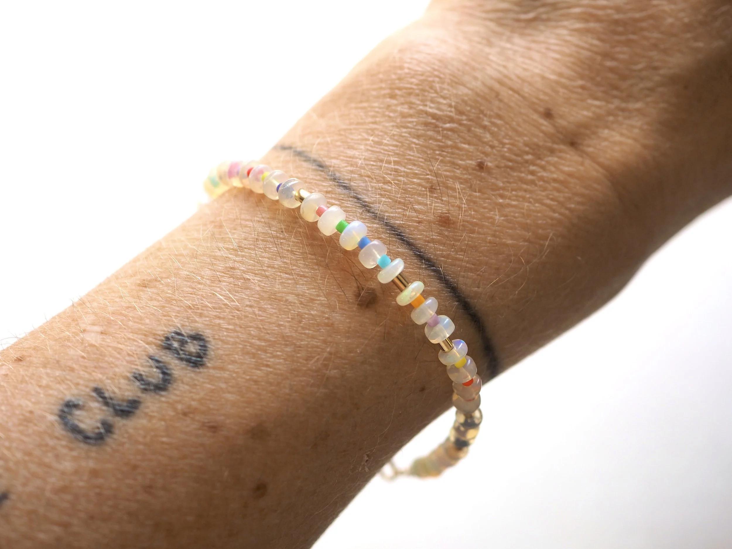 Rainbow Opal Bracelet
