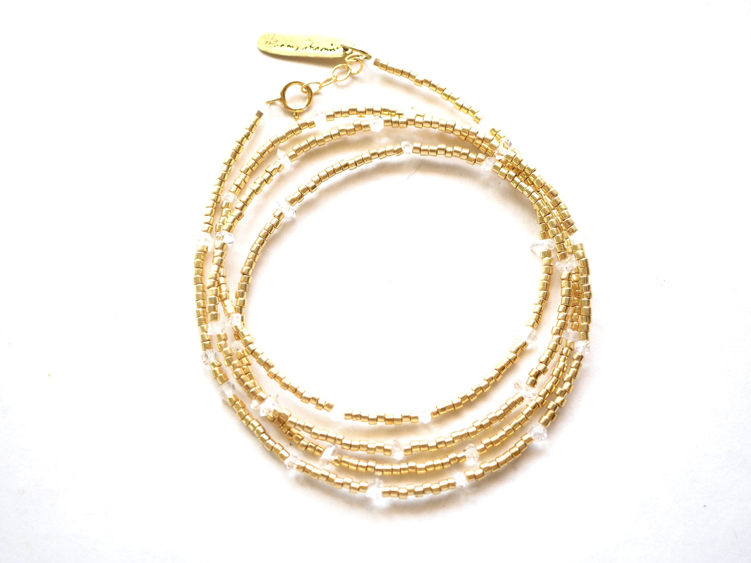 Glo Herkimer Diamond Bracelet