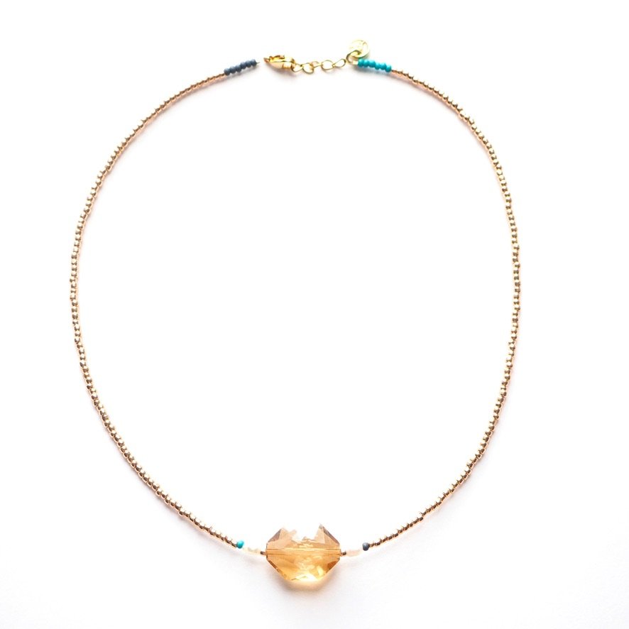 Diana Rose Gold Necklace