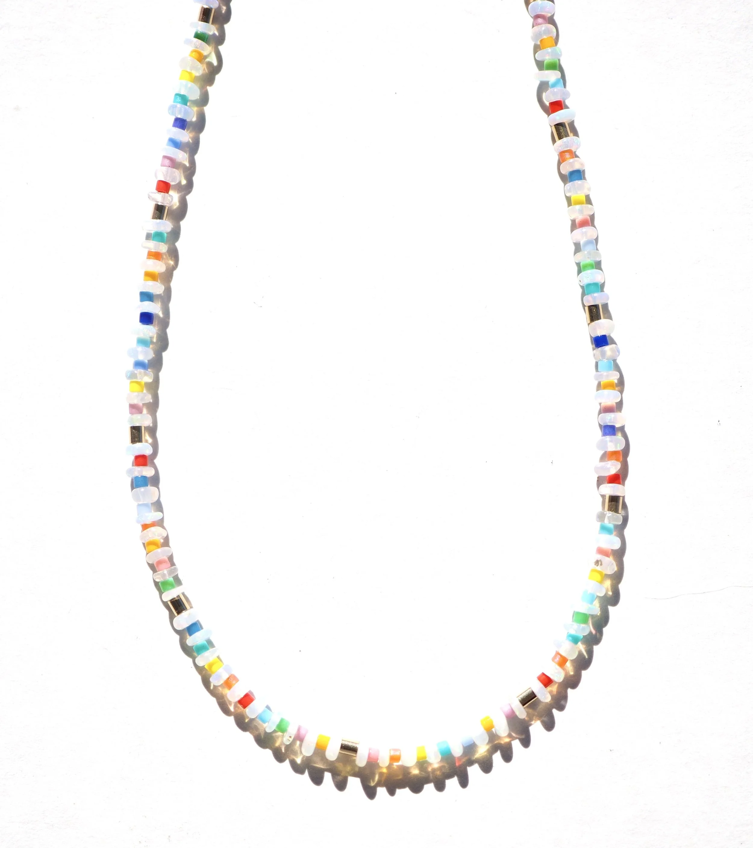 Rainbow Opal Necklace