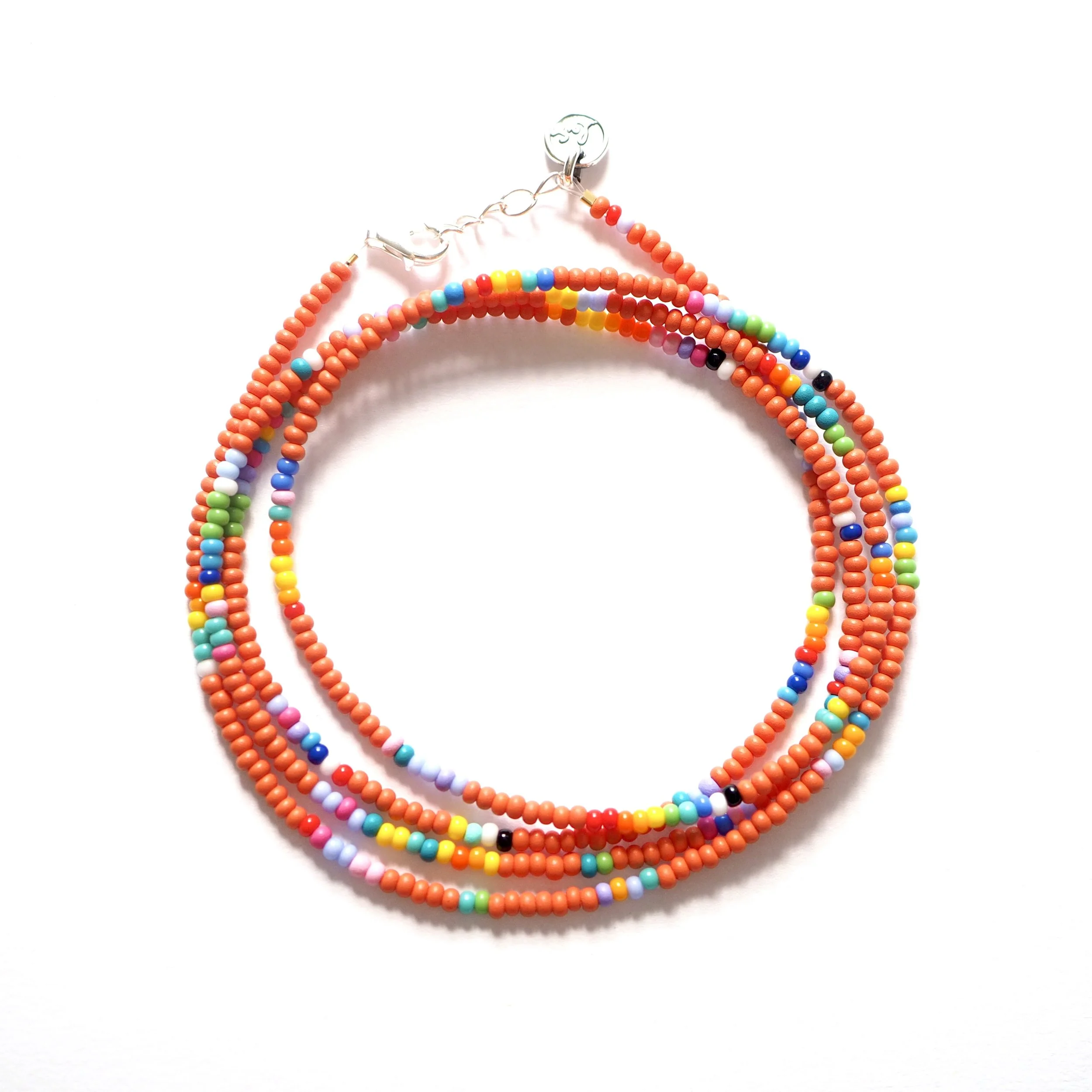 Sammy Wrap Bracelet / Tangerine