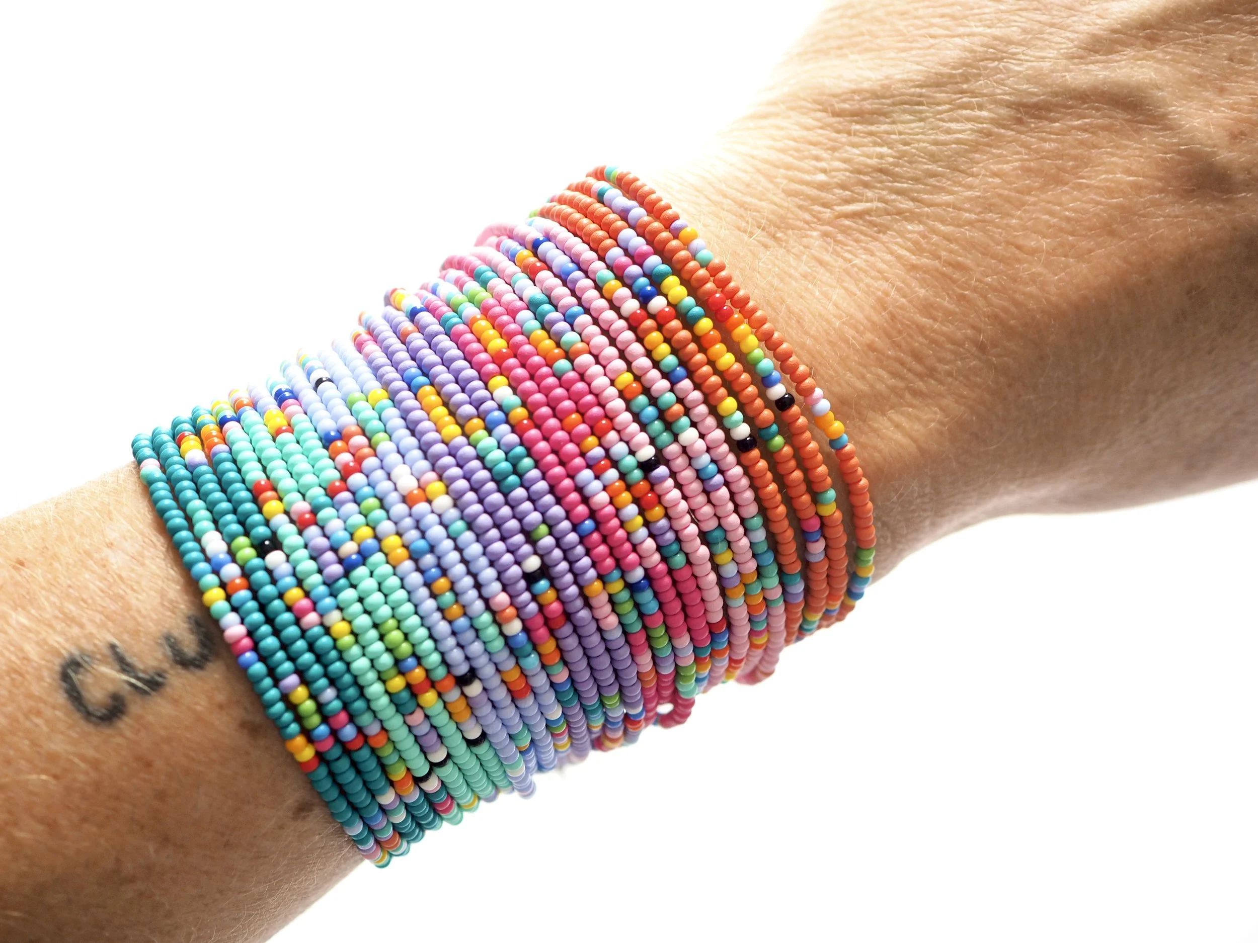 Sammy Wrap Bracelet / Tangerine — BUNNY SHAPIRO
