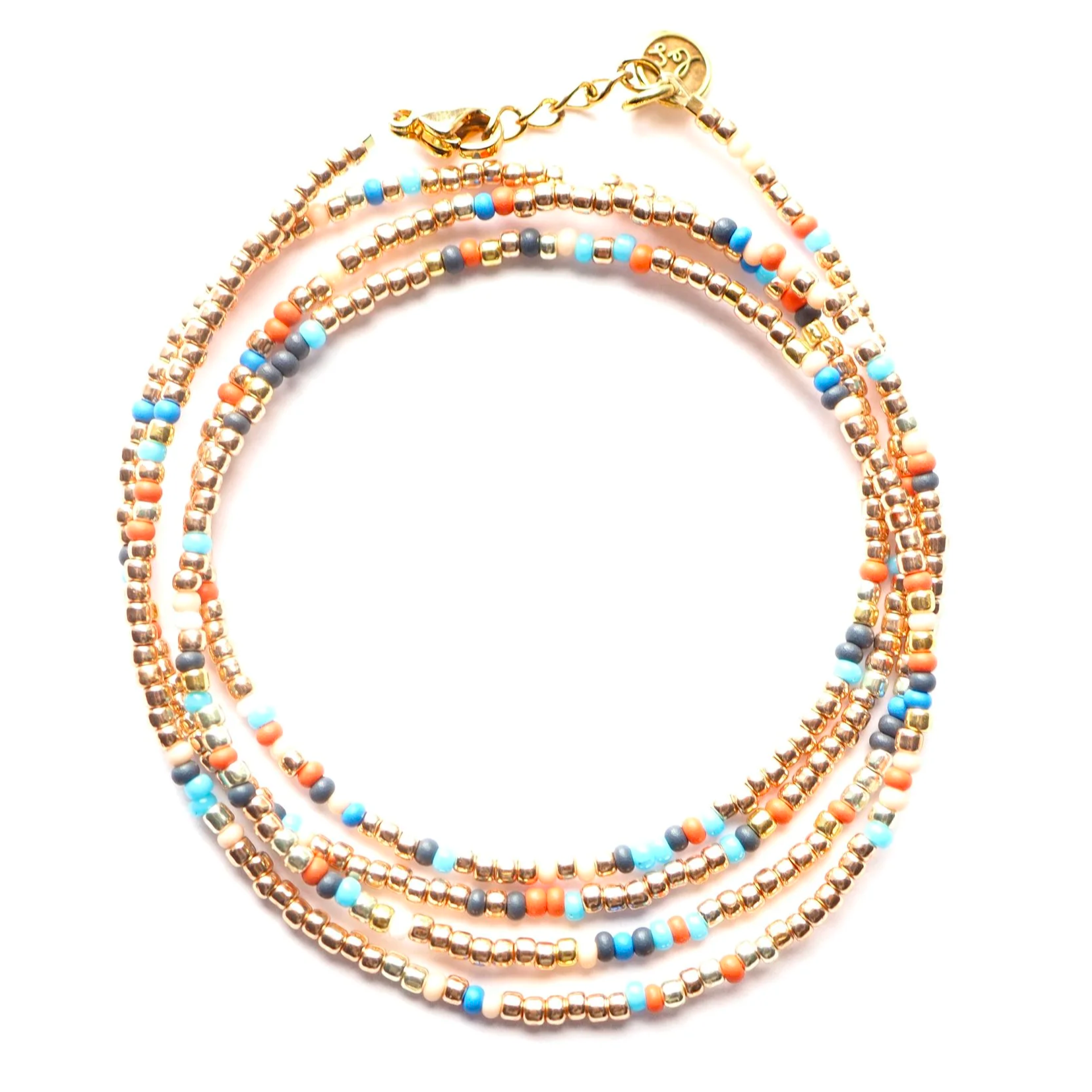 Mona Rose Gold Wrap Bracelet