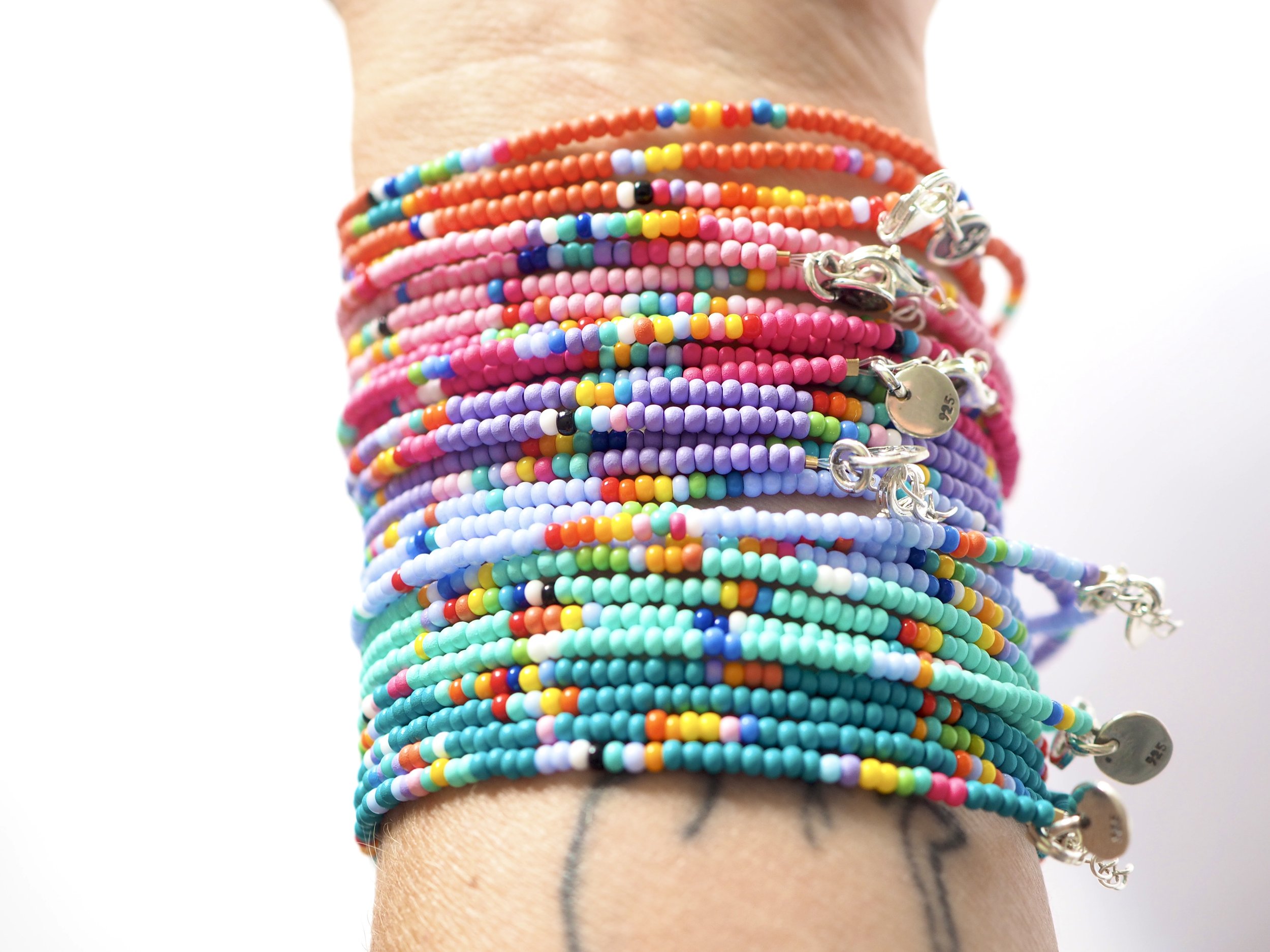 Sammy Wrap Bracelet / Tangerine — BUNNY SHAPIRO