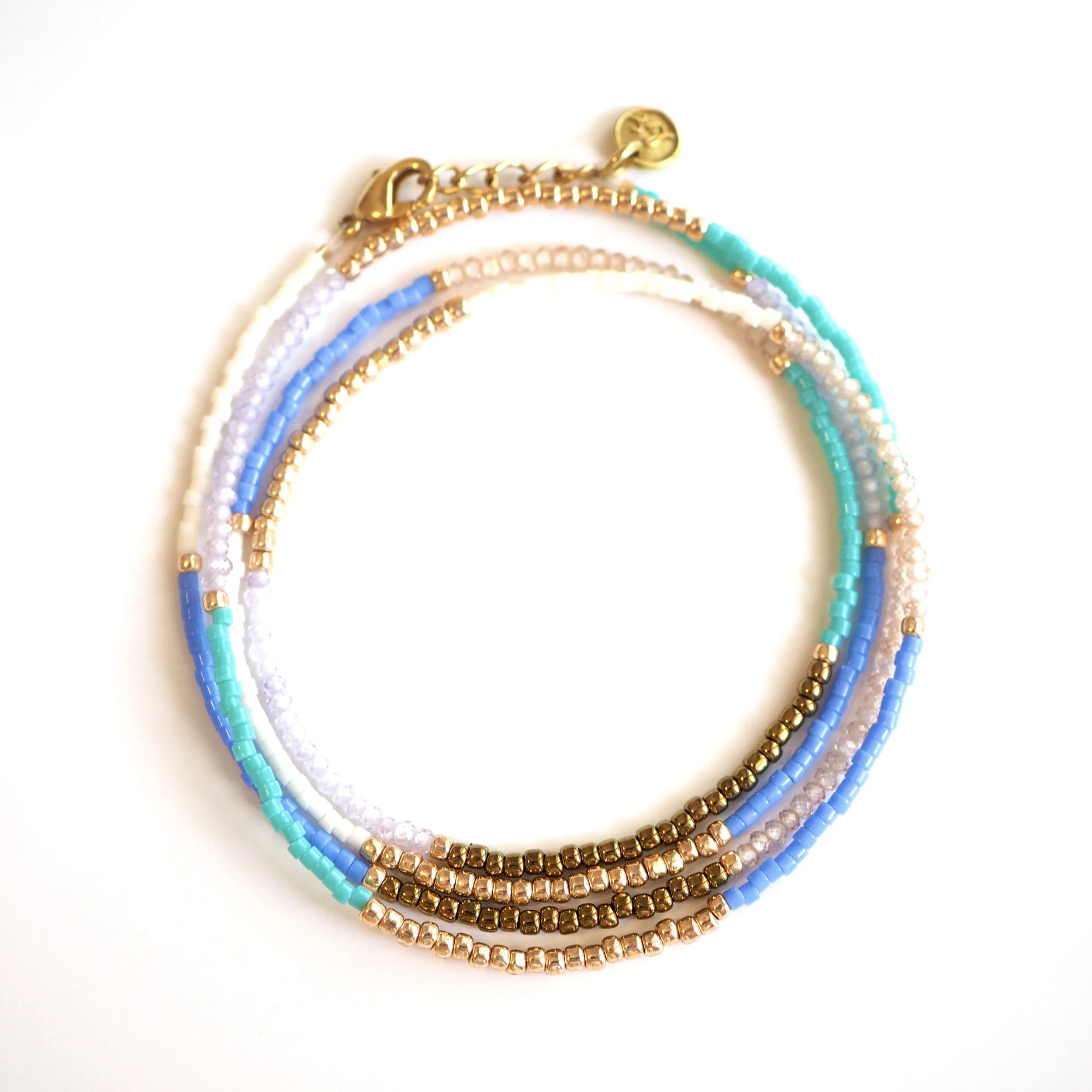 Milo Wrap Bracelet / Periwinkle Dream