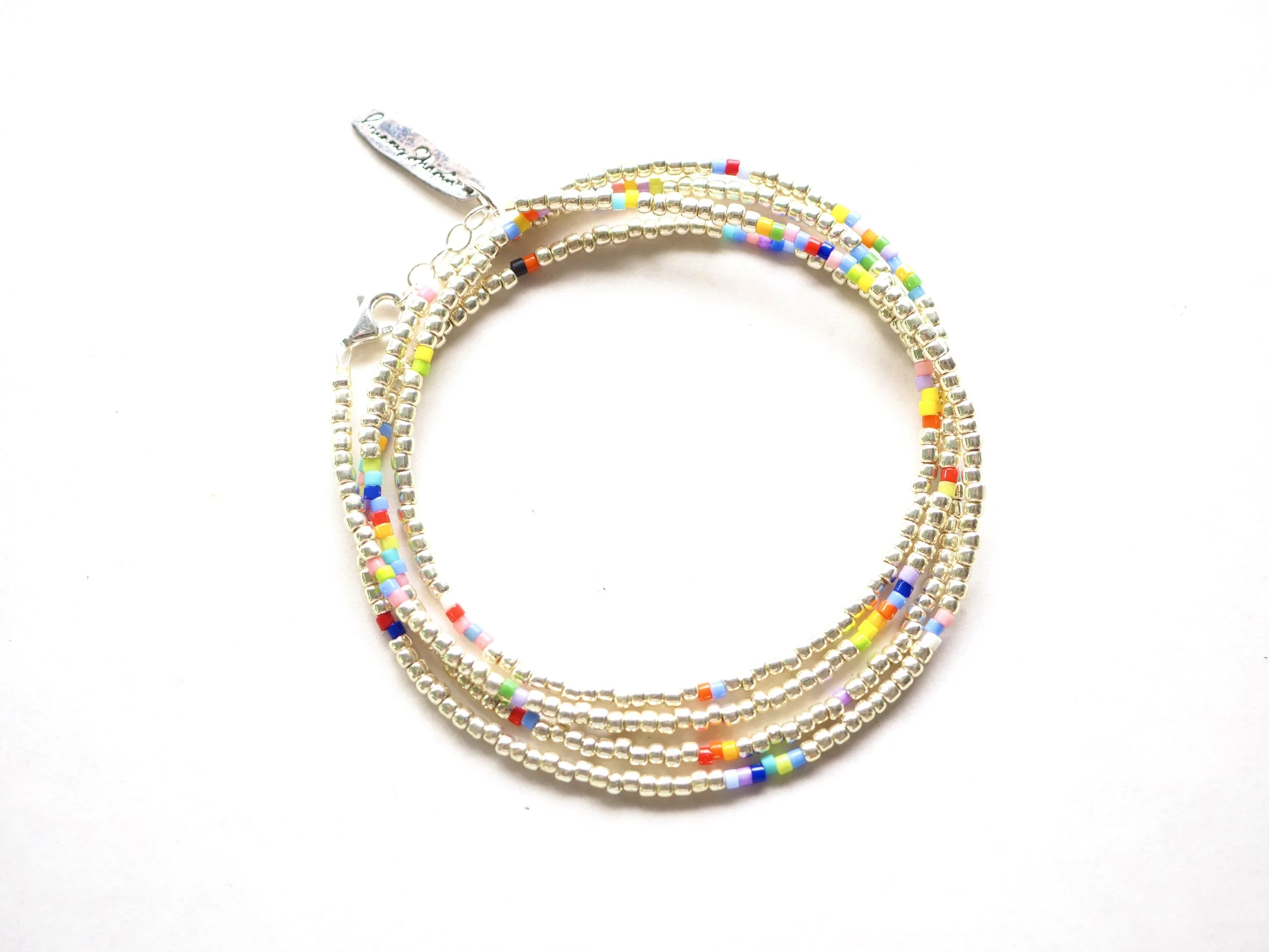 Sevi Wrap Bracelet / Plated Silver