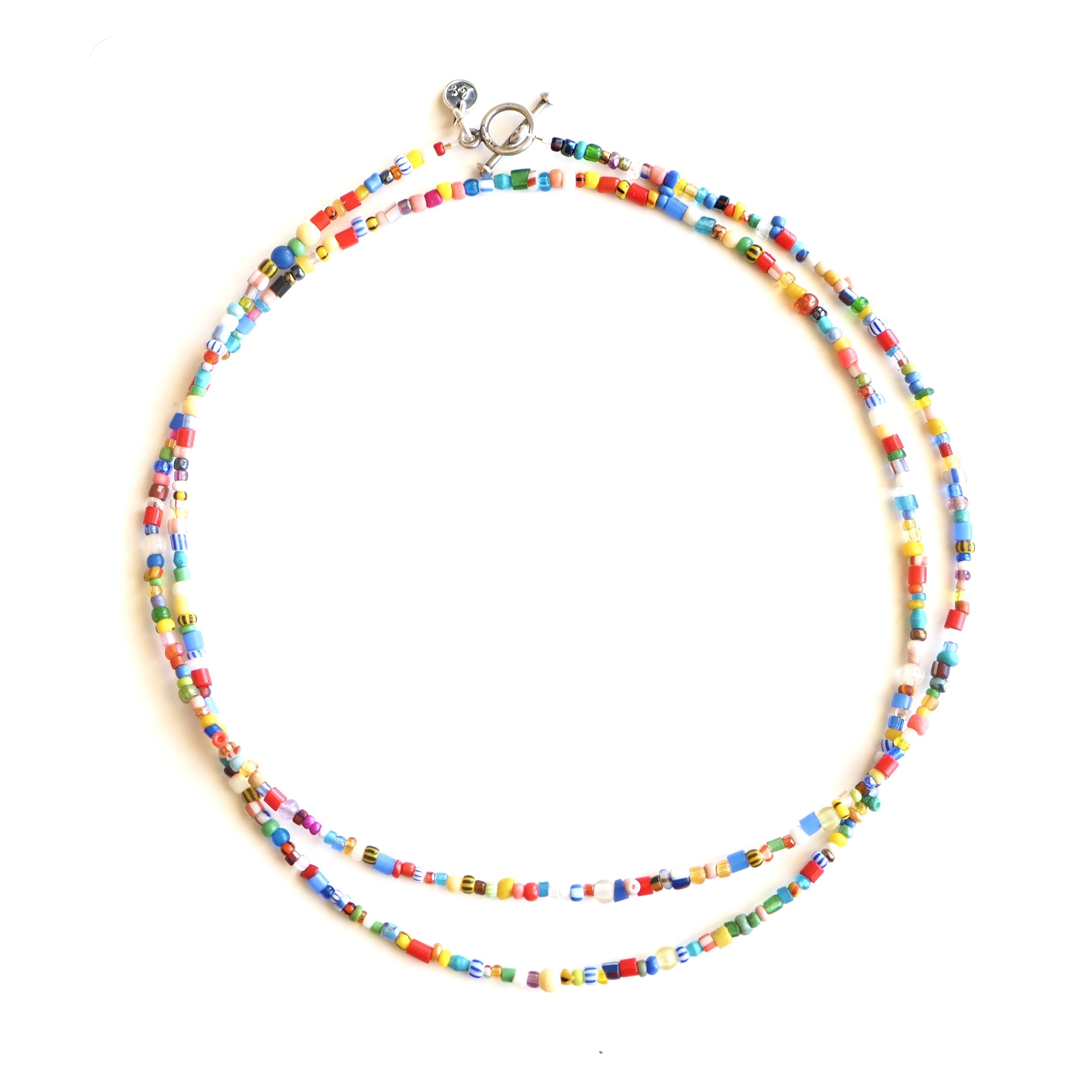 Vintage Trade Bead Necklace