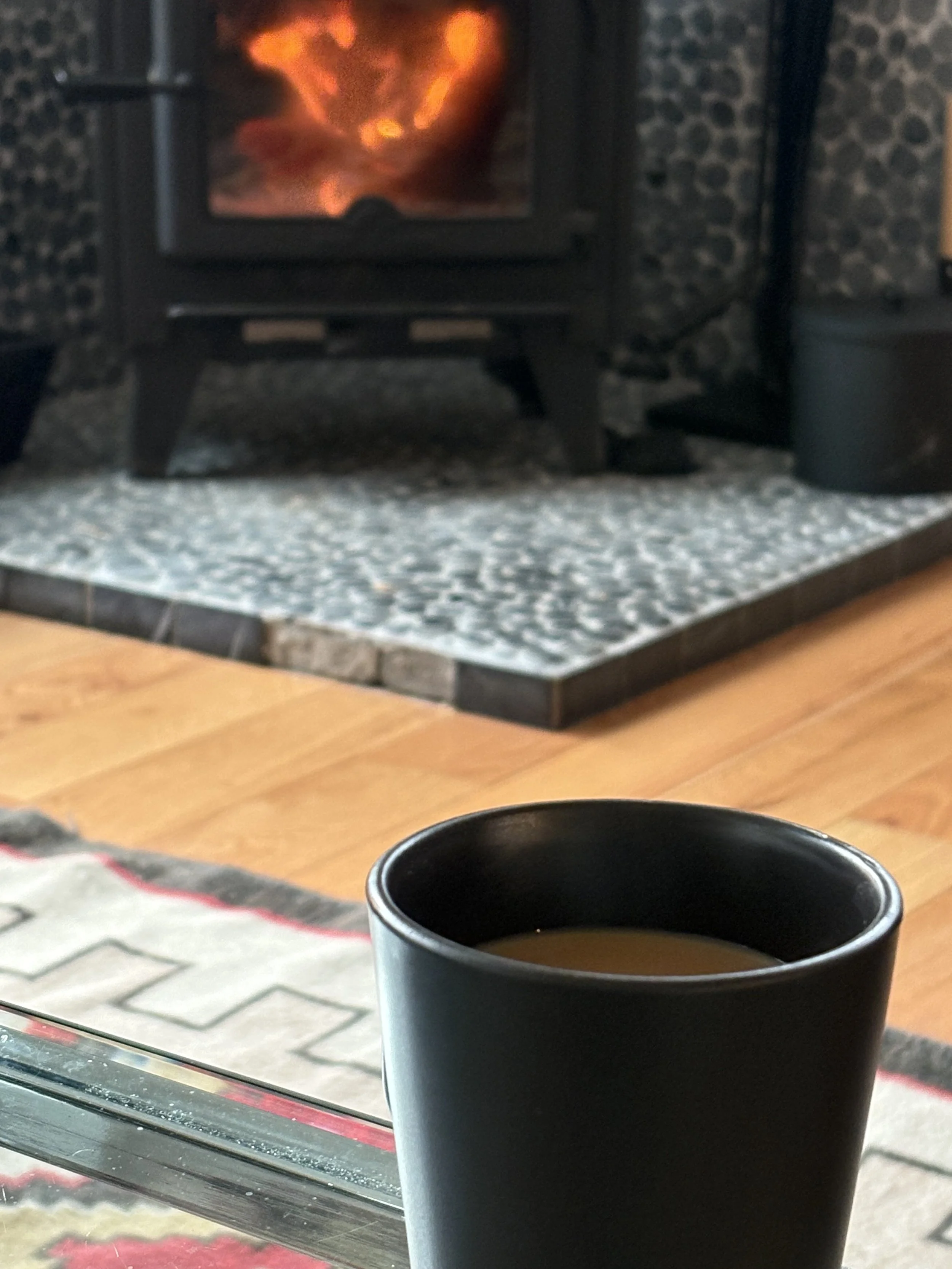 Quiet mornings at the cottage