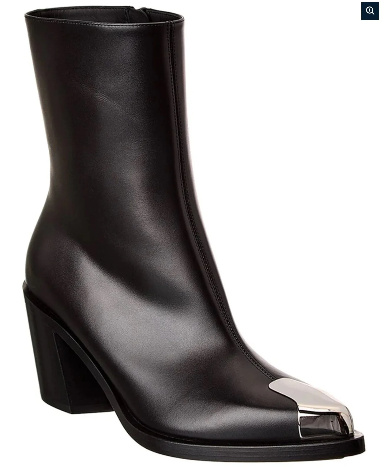 ALEXANDER MCQUEEN toe-cap leather boot