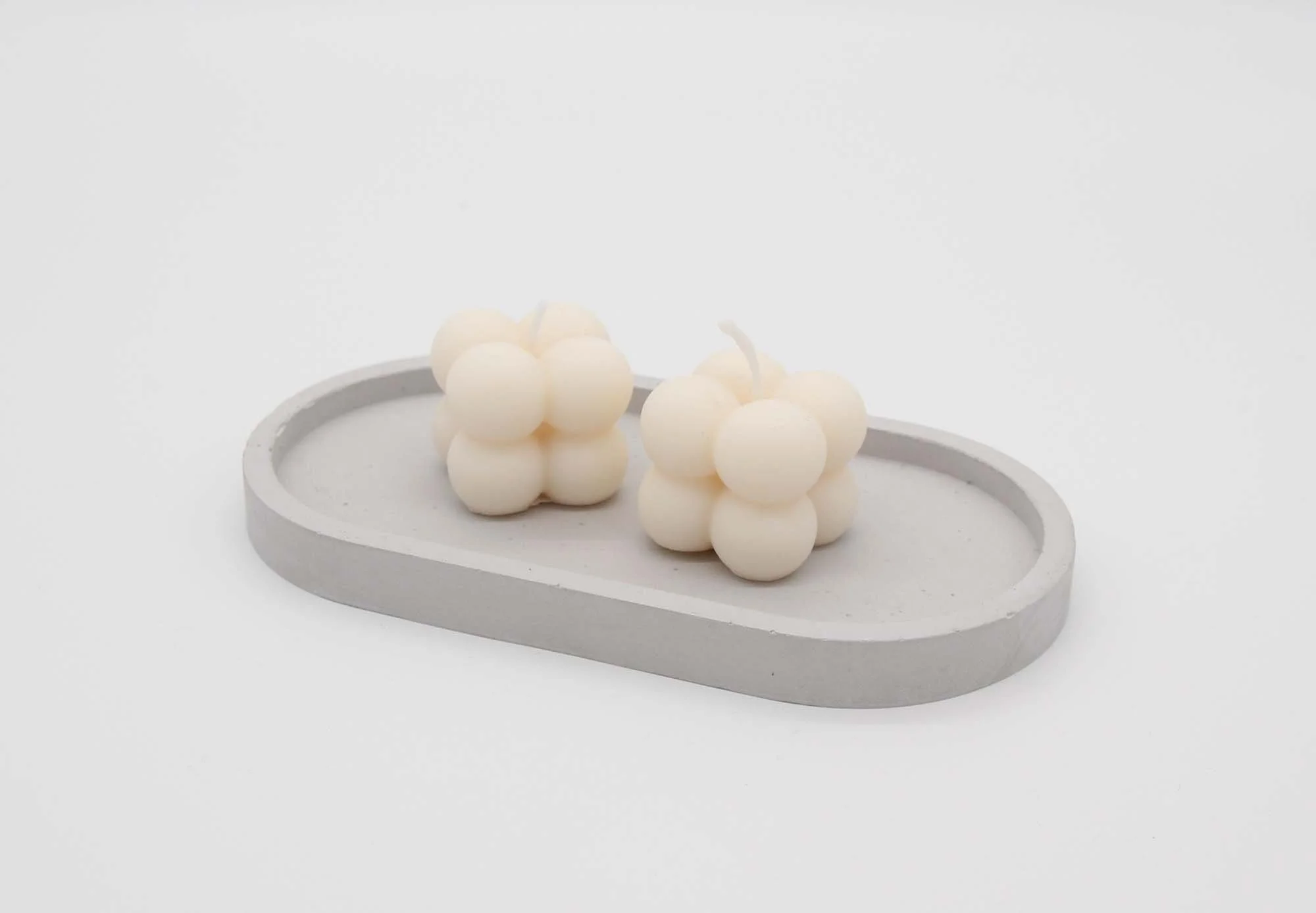 Bubble Mini Natur + Untersetzer Oval Grau.jpg