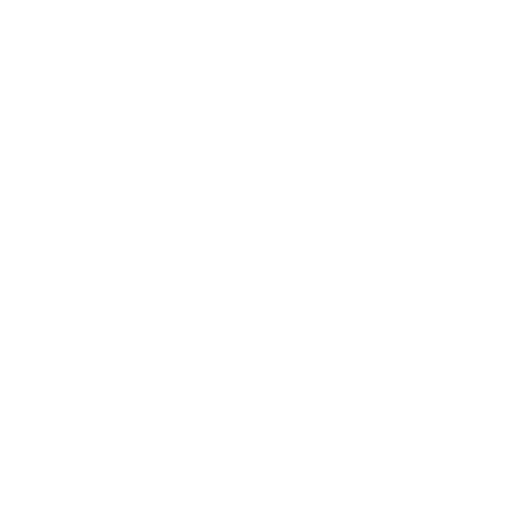 Black background with a white abstract swirl design.