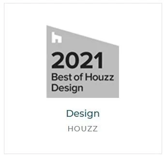 2021 Best of Houzz Design award certificate from Houzz.