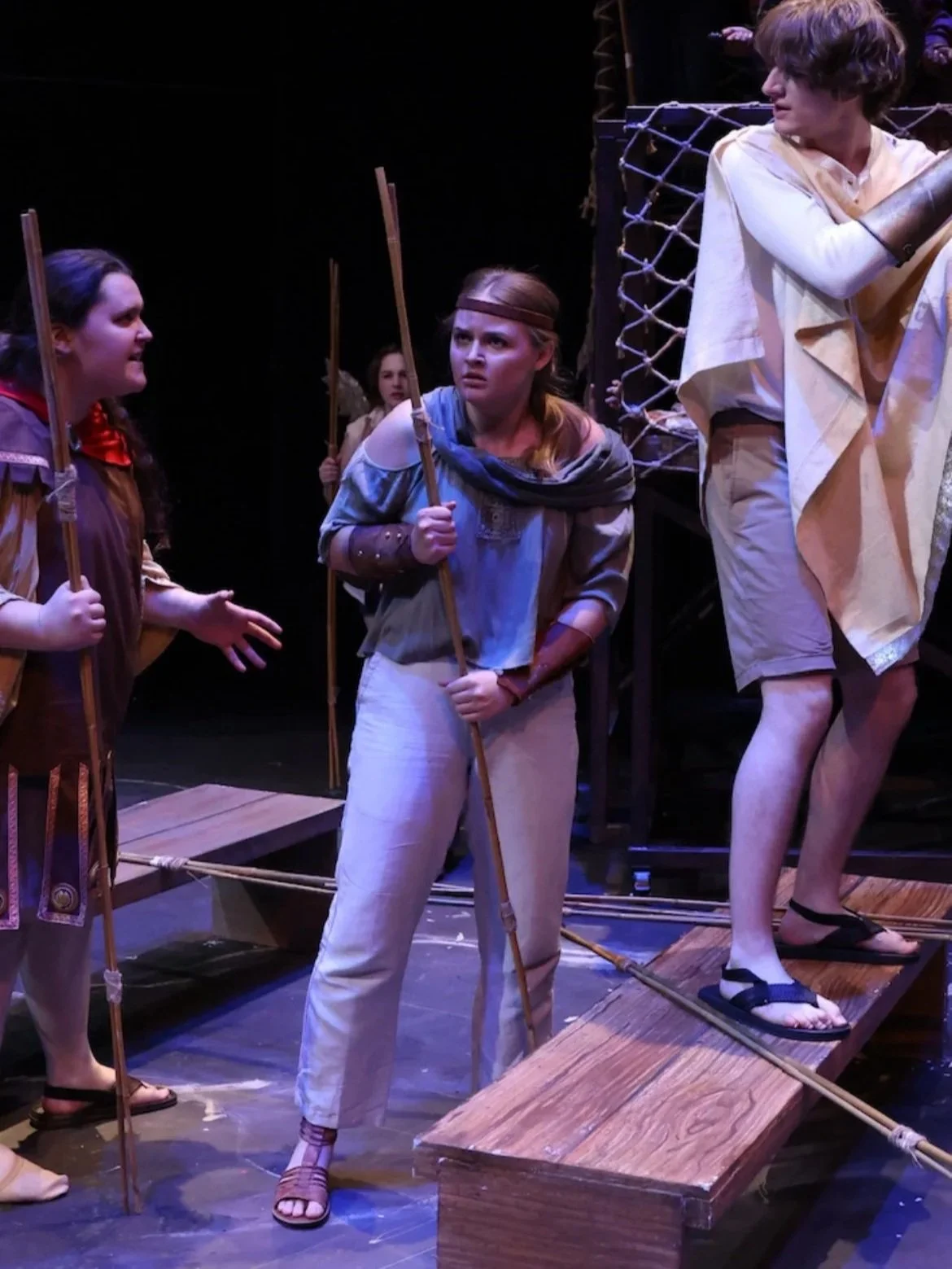 Kayla in Argonautika as the character Meleager. 