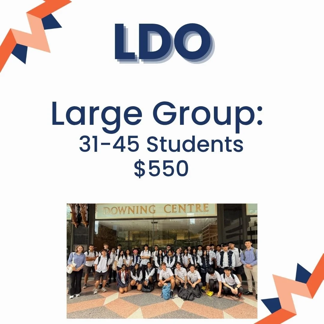 Law Day Out Court Excursion: Large Group