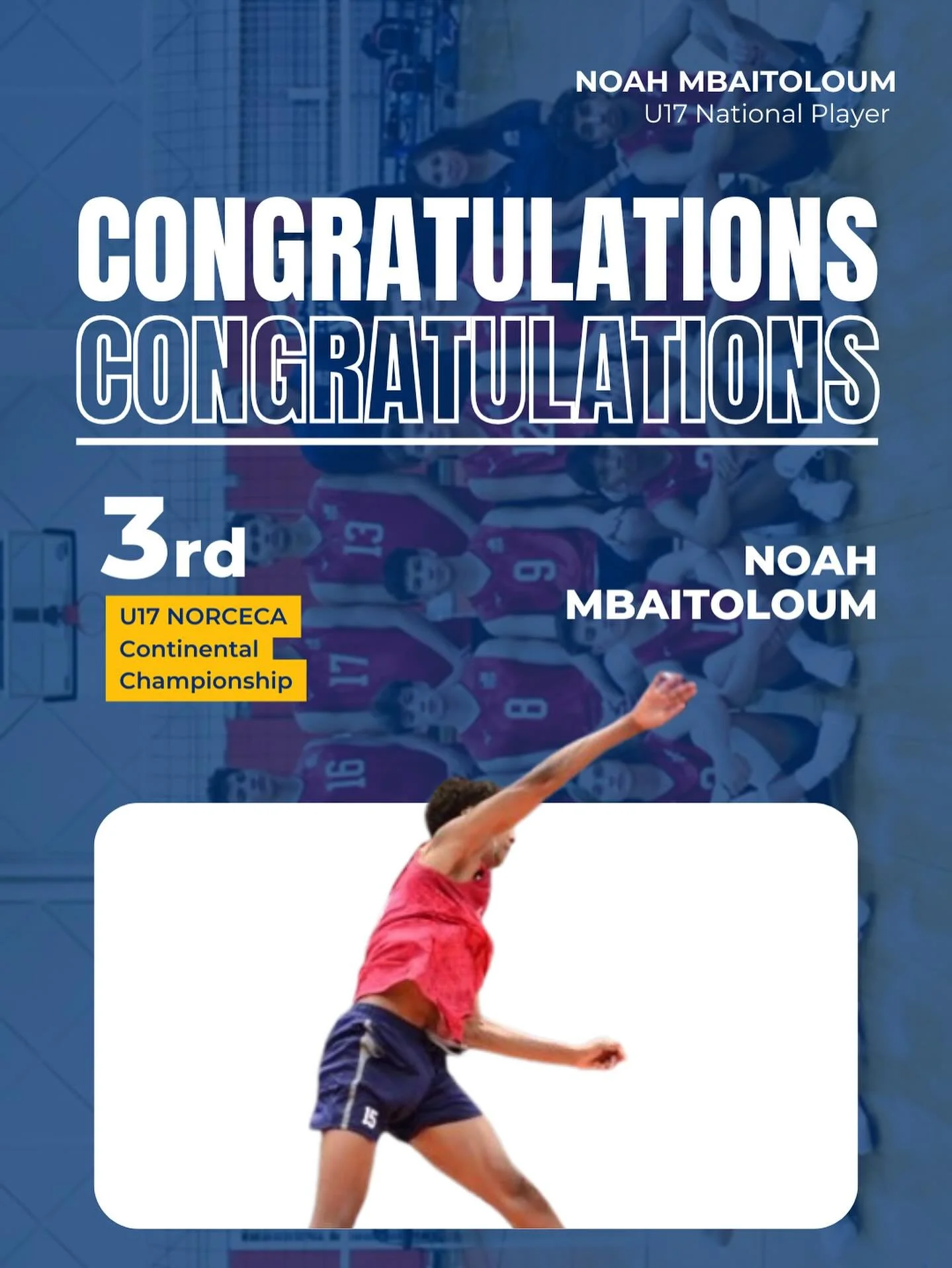 @vballbouncer just getting started.  congrats on a great performance at the NORCECA championship!!