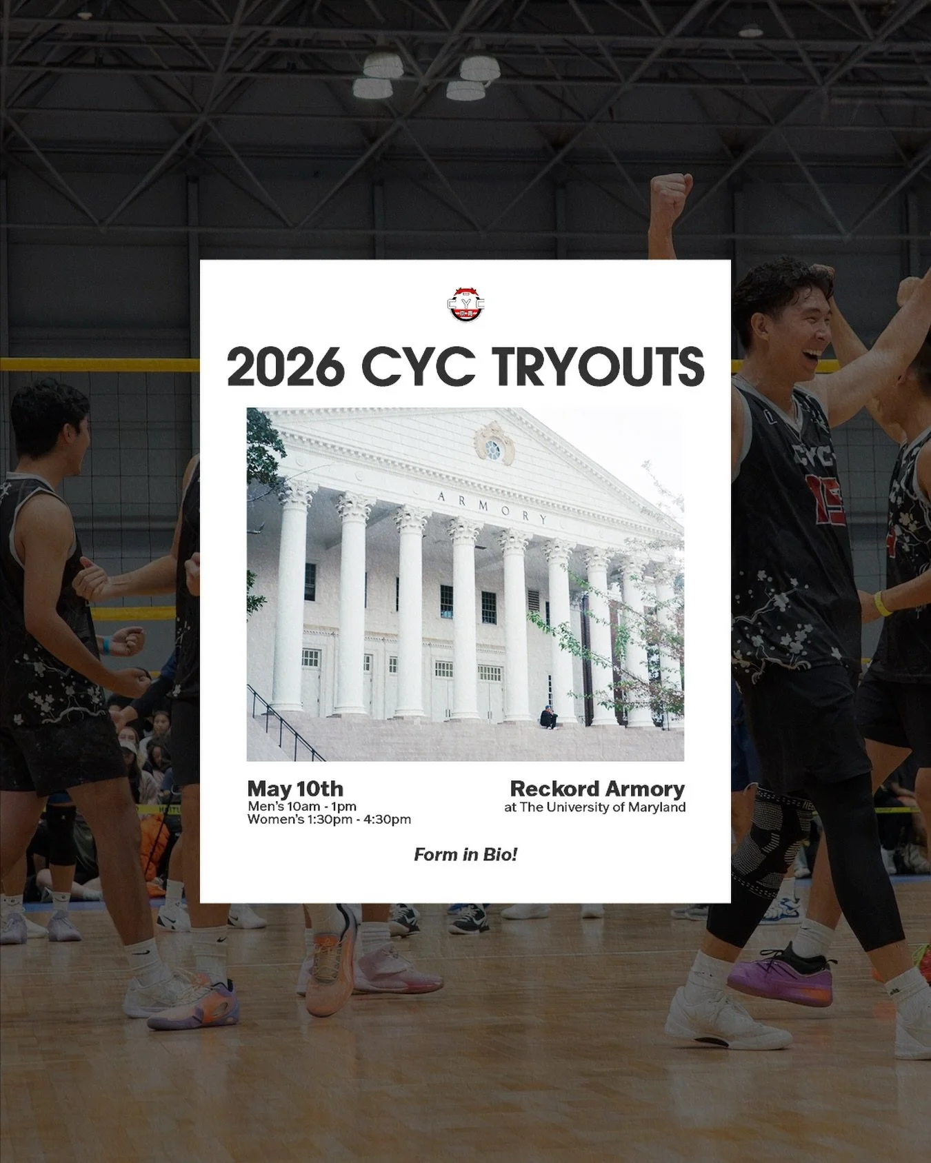 Summer&rsquo;s almost here!

Sign up for 9man/6-woman tryouts for this summer, register with the link in bio!