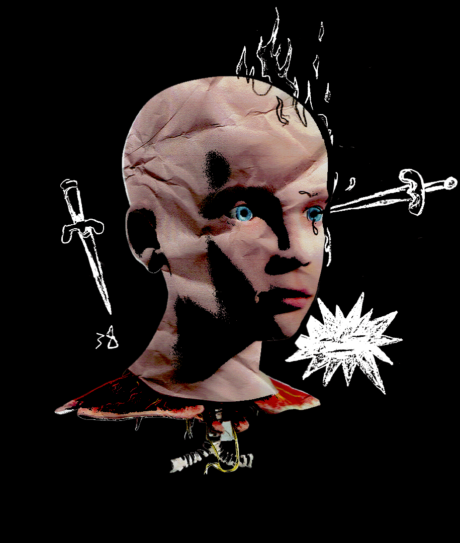 Boy Heads is a stop motion GIF made by Future Ghosts for the band Tempo 38.