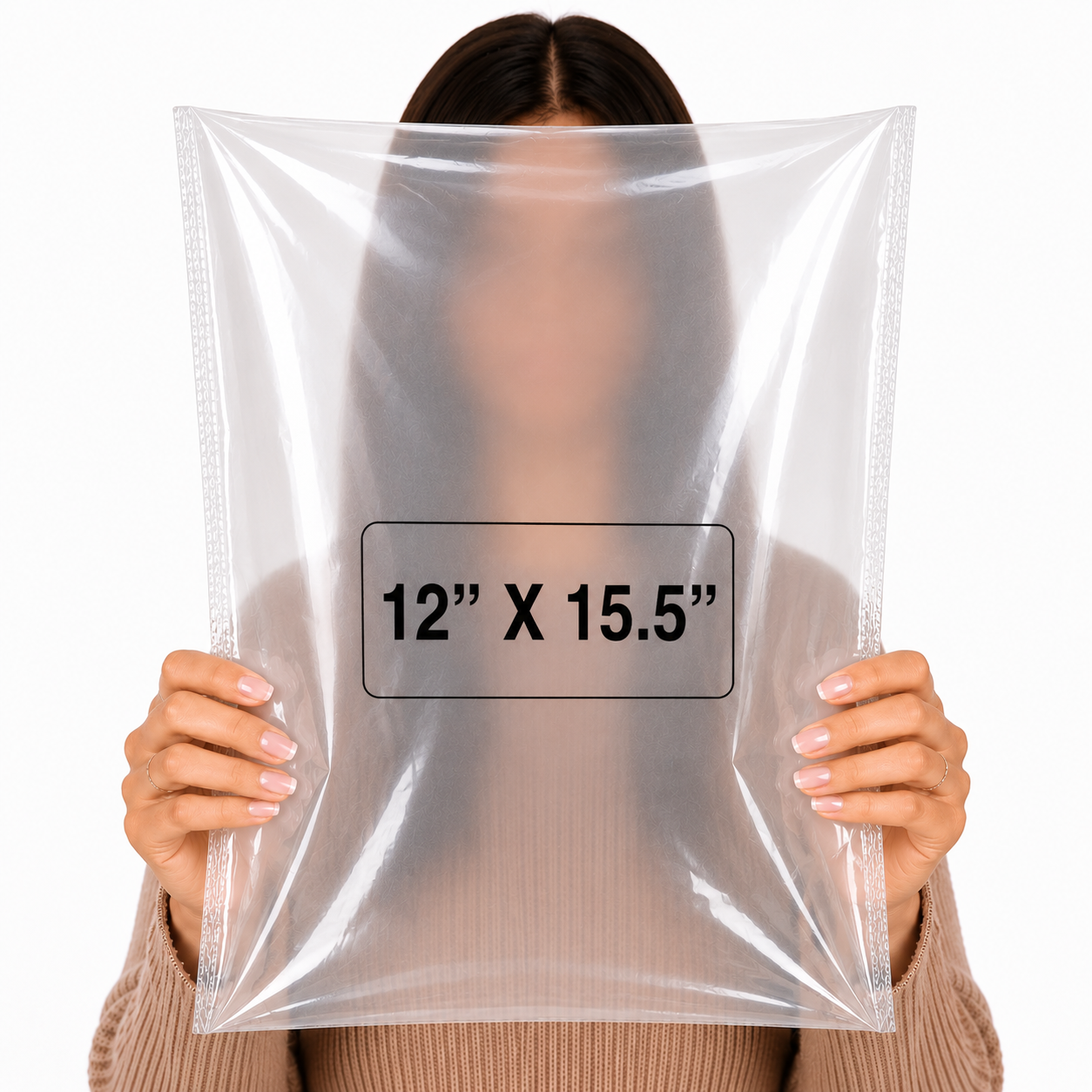 CLEAR POLYMAILERS SHIPPING BAGS 12" X 15.5" SELF SEAL MAILERS NEW (Copy)