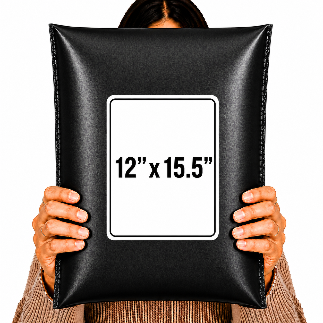 BLACK POLYMAILERS SHIPPING BAGS 12" X 15.5" SELF SEAL MAILERS NEW