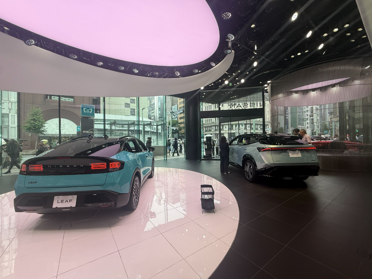 Nissan Crossing at Ginza