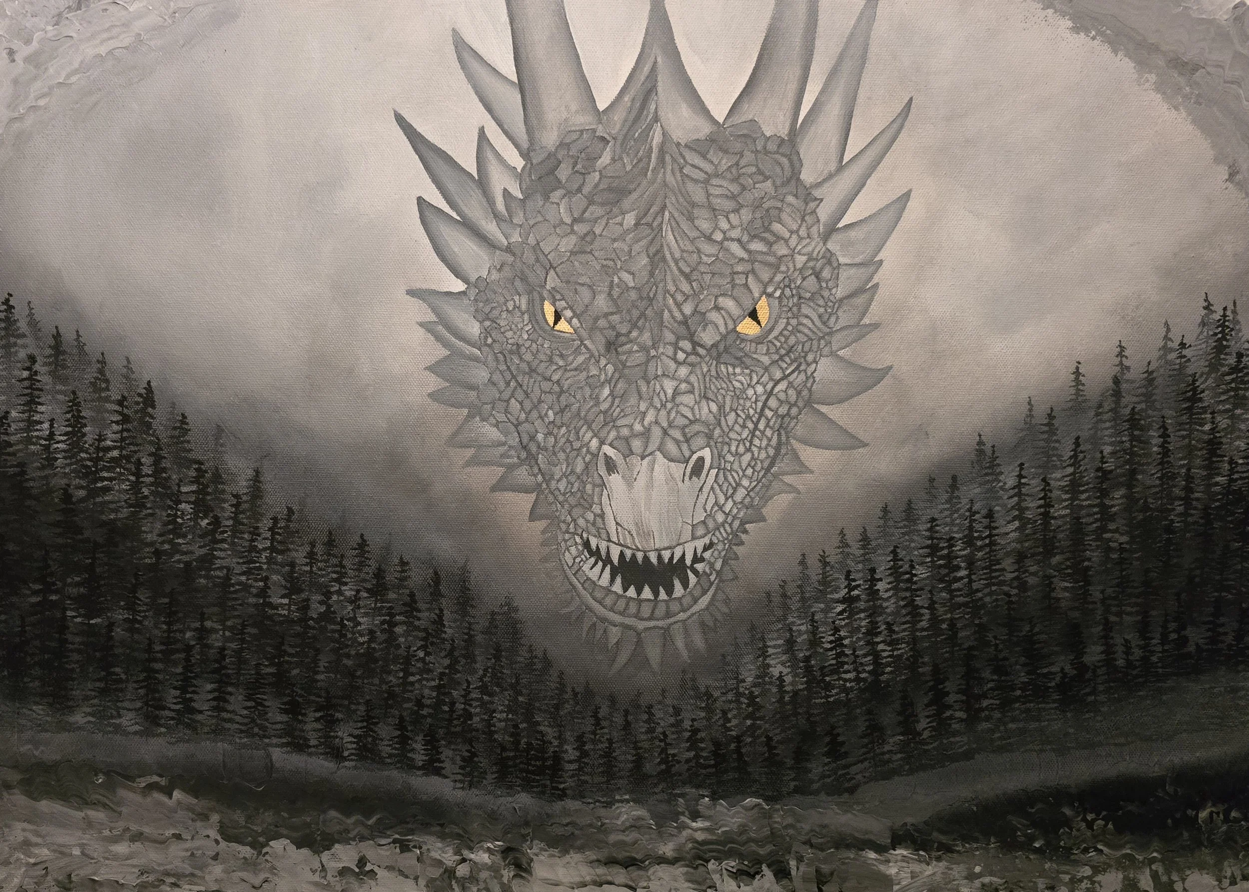 Dragon Forrest Print