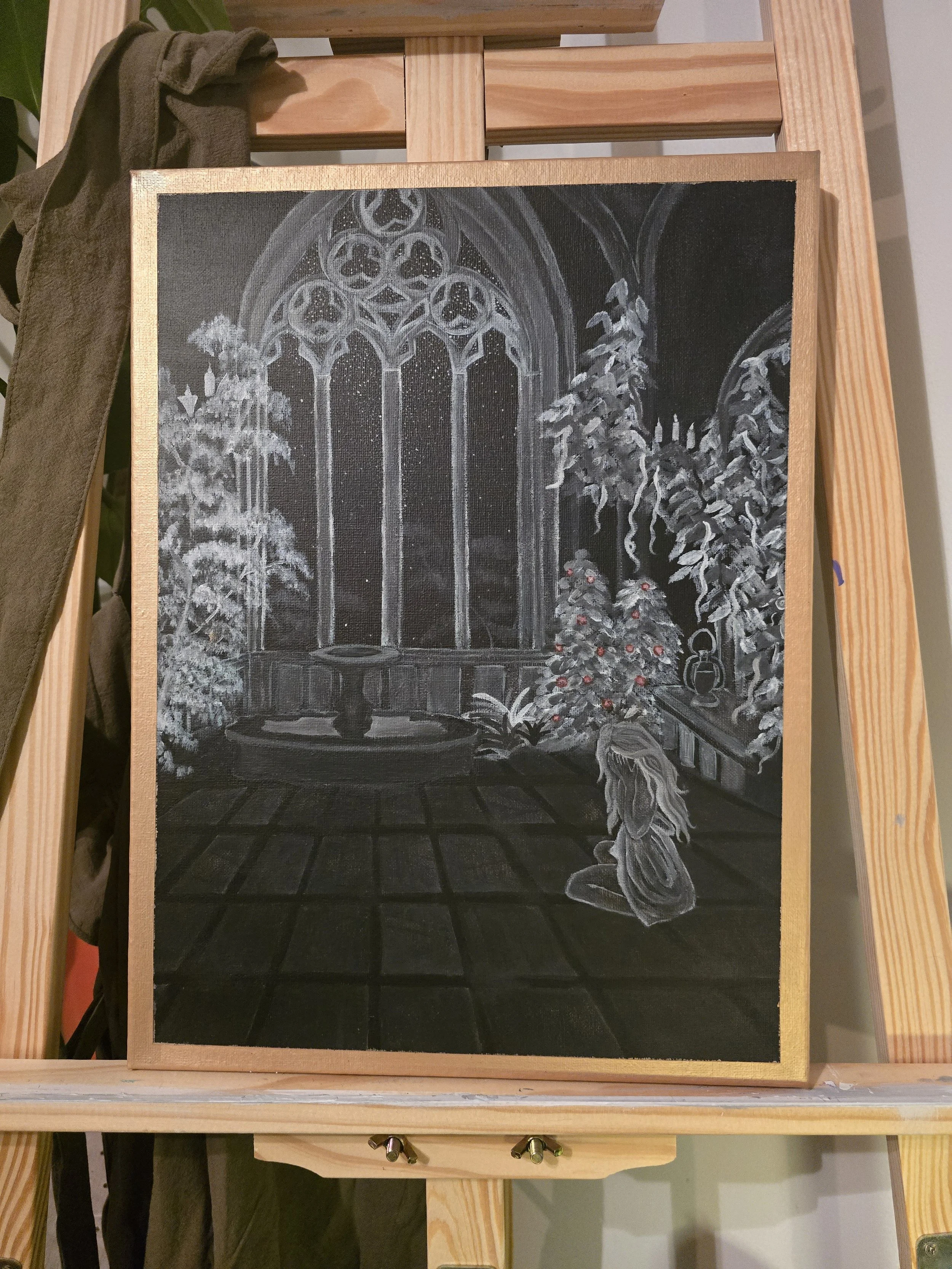 Her Nightmare Original Painting