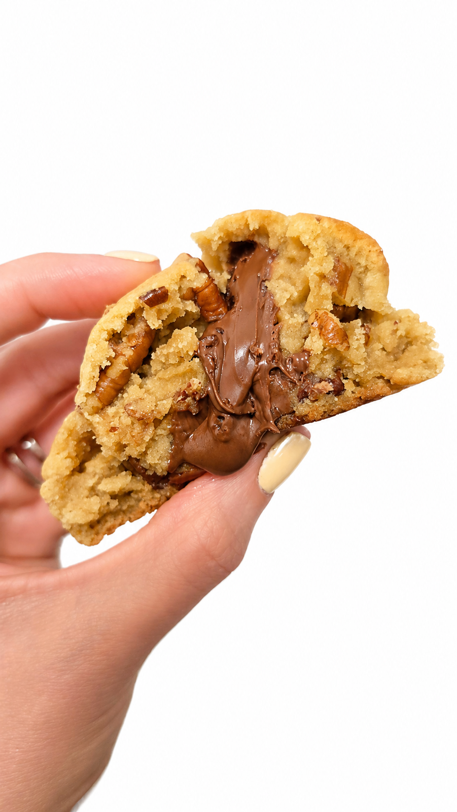 Chunky de nuez con nutella