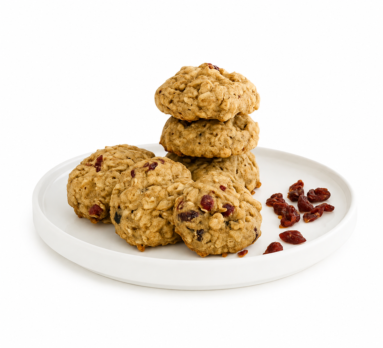 Galletas de avena con arándanos