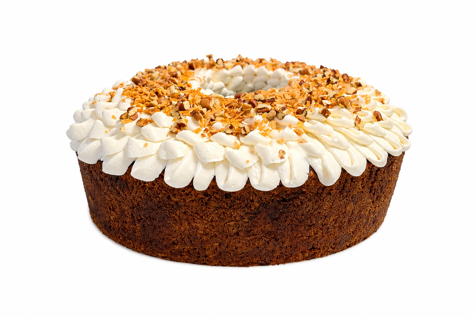 Rosca de piña y coco