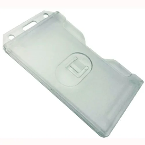 Portacredenciales Rígido Transparente