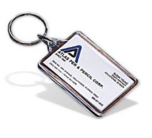 Llavero Acrílico Full Color - Rectangular