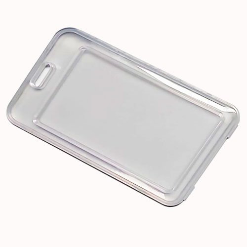 Portacredencial Plástico Rígido Bisagra