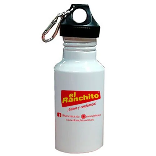 Cantimplora Personalizada con Gancho 500 ml