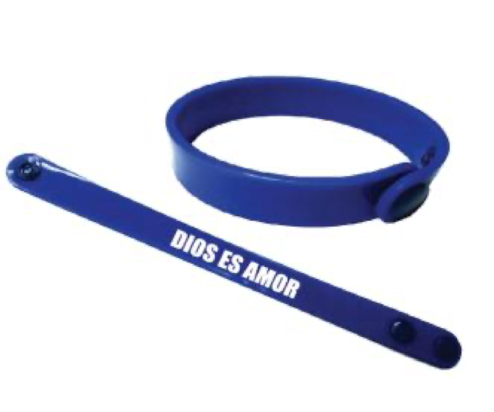 Pulsera PVC Flexible 3D - Serigrafía