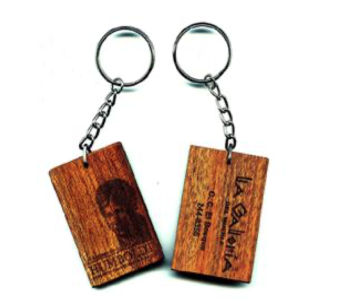 Llavero Rectangular 6cm x 4cm - Grabado 1 Lado