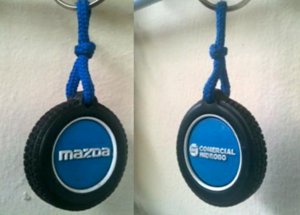 Llavero PVC 3D - 2 Lados