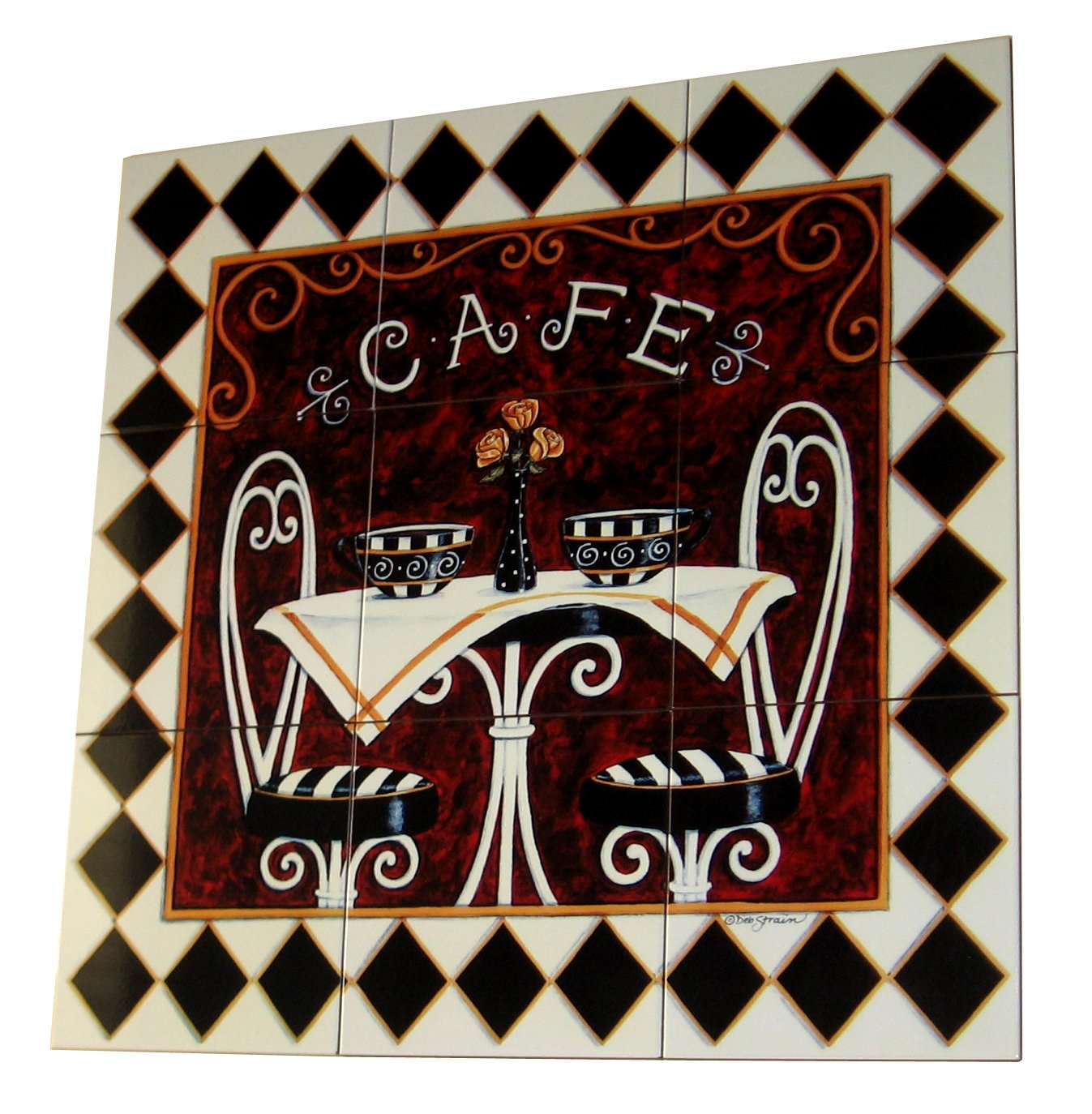 Cerámica 20cm x 20cm Full Color (en Mosaico)