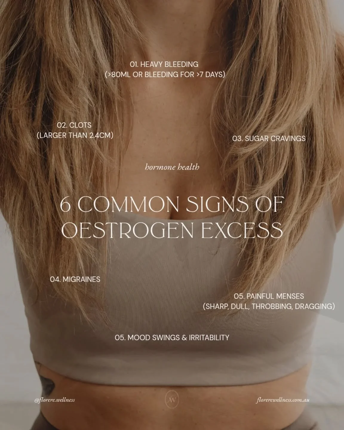 When oestrogen is balanced in a woman- her energy feels stable, her mood feels calm &amp; grounded, and cognitively she feels sharp. 

Too much, and she can cascade into hormonal chaos. 

Although oestrogen excess symptoms are common with women in cl