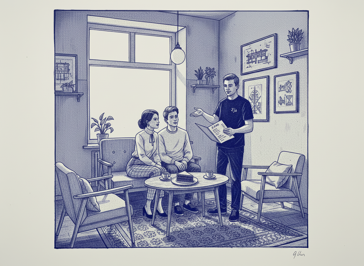 Coffee Shop Experience & Branding Concept