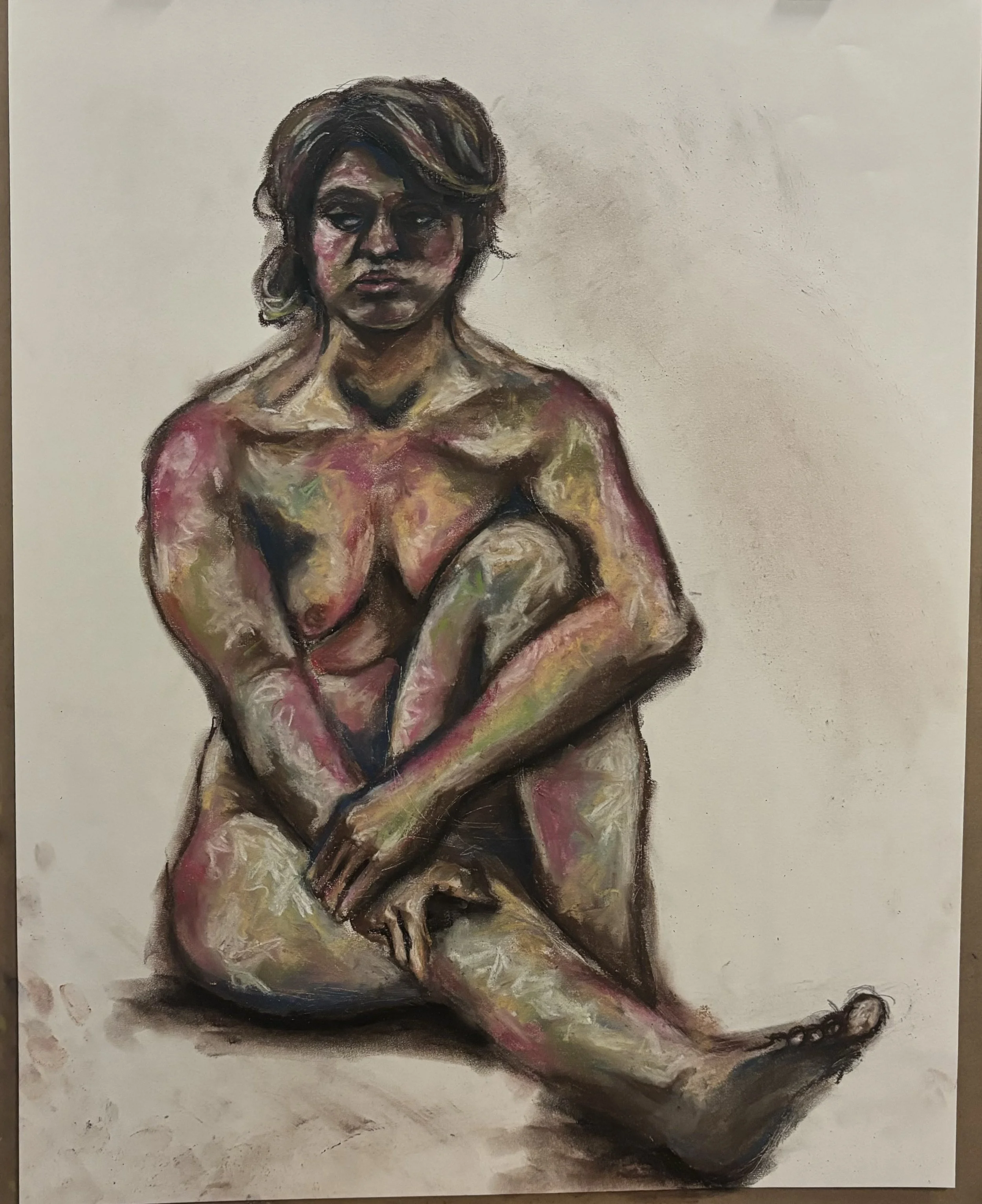 "Color", 2024, Chalk Pastel