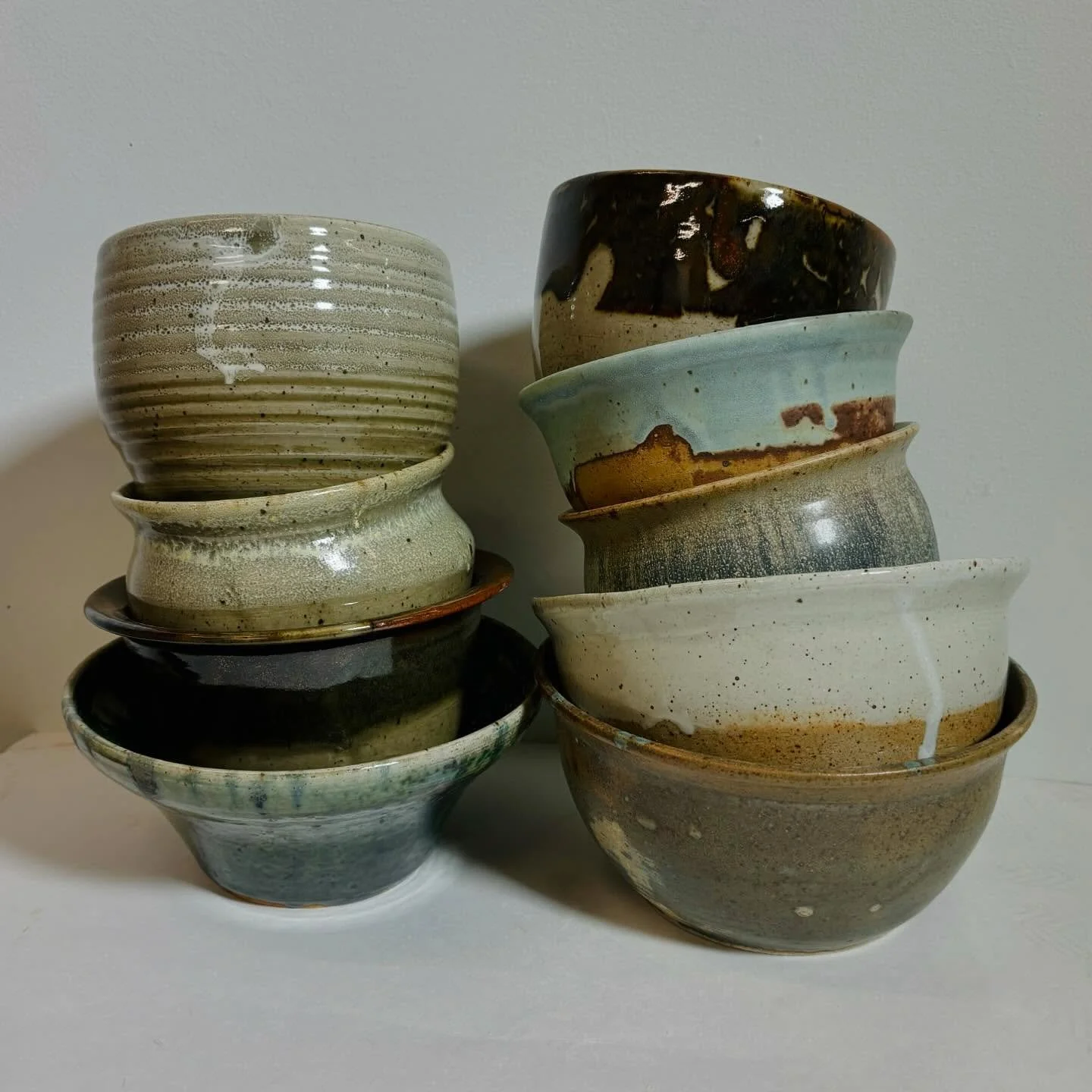 reduction fired booowwlllssss🫶 def some of my favs from this firing!!!!

#ceramics #ceramic #art #reduction #reductionfiring