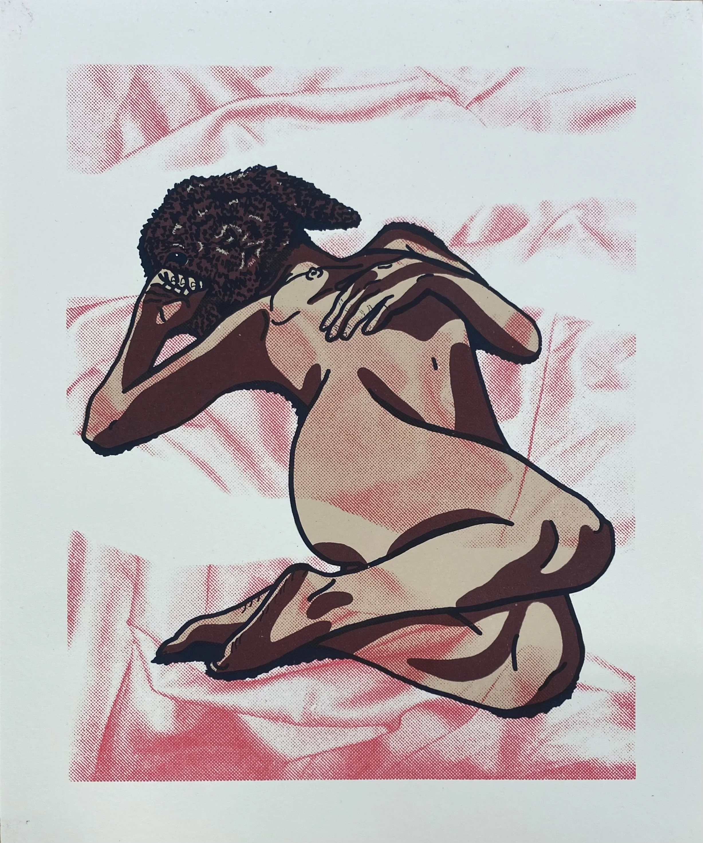 "One and the Same", 2023, Silkscreen Print