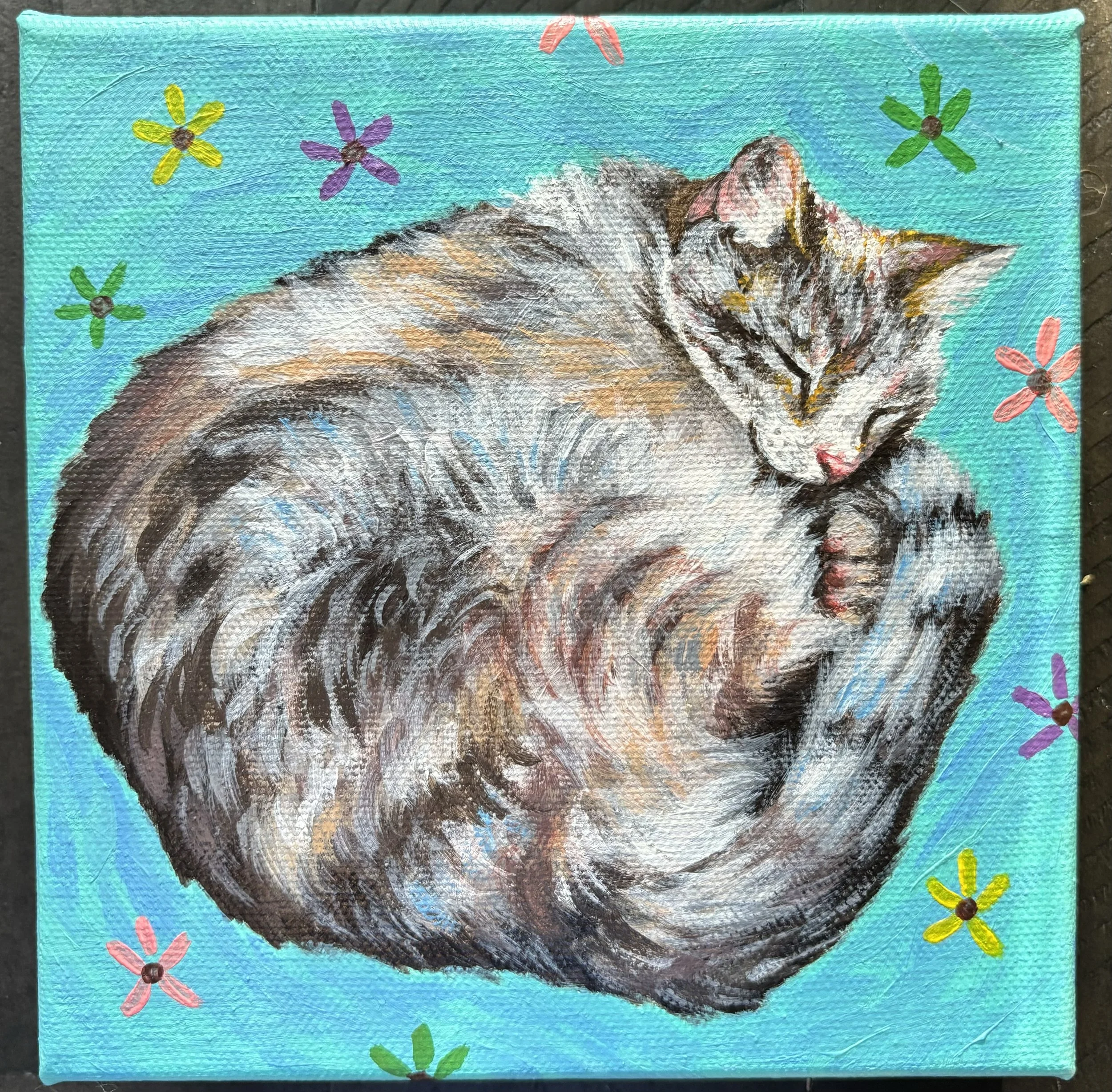"Lulu", 2024, Acrylic Painting