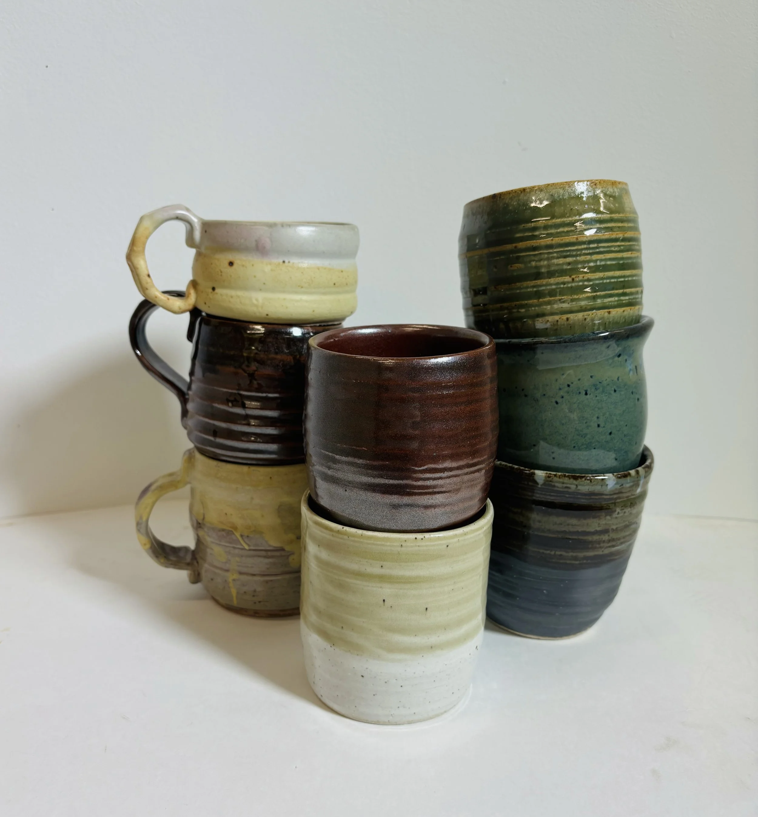 Reduction Fired Cups, 2025