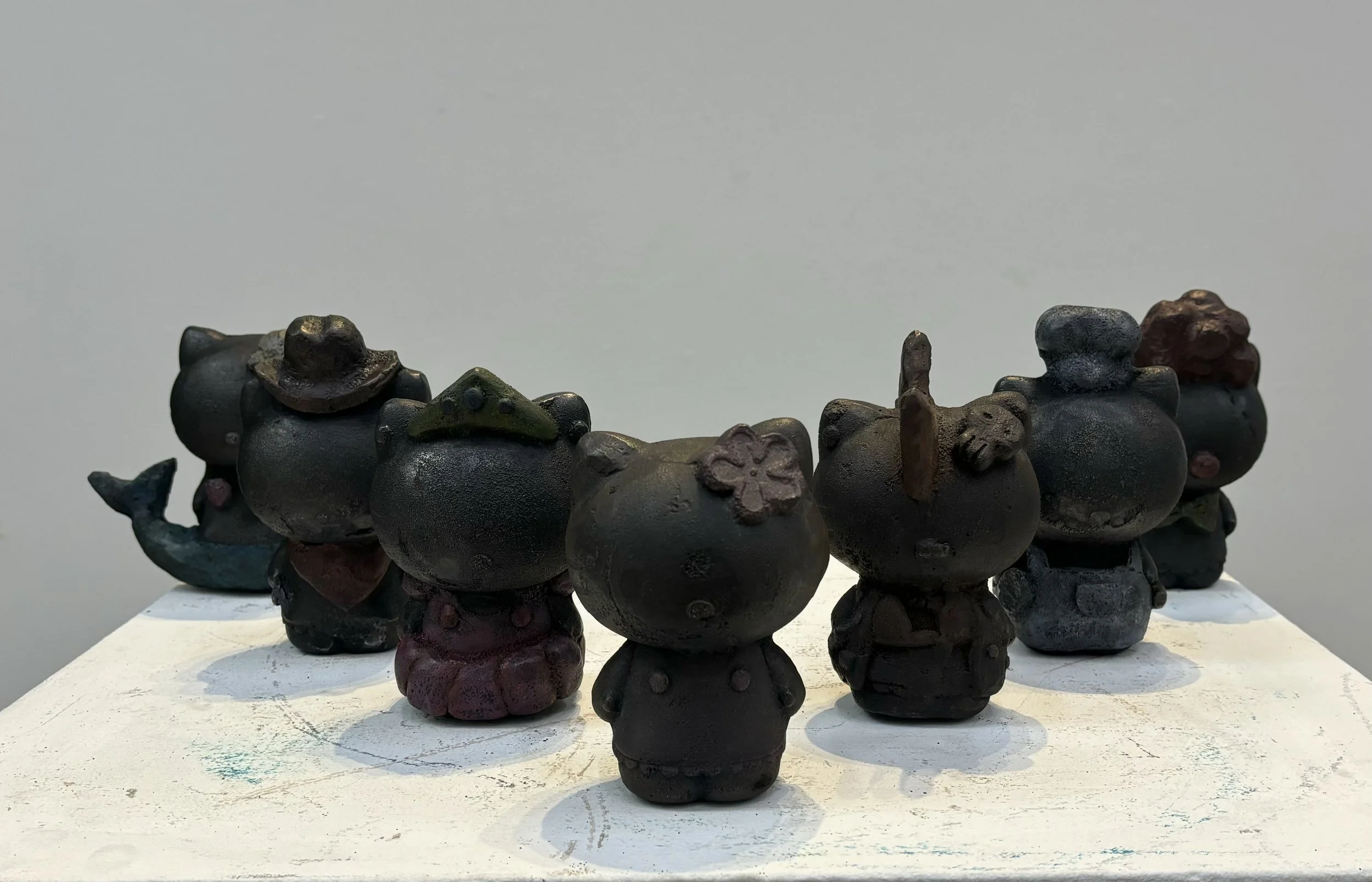 "Anyone Can Be Hello Kitty", 2024, Iron Casting
