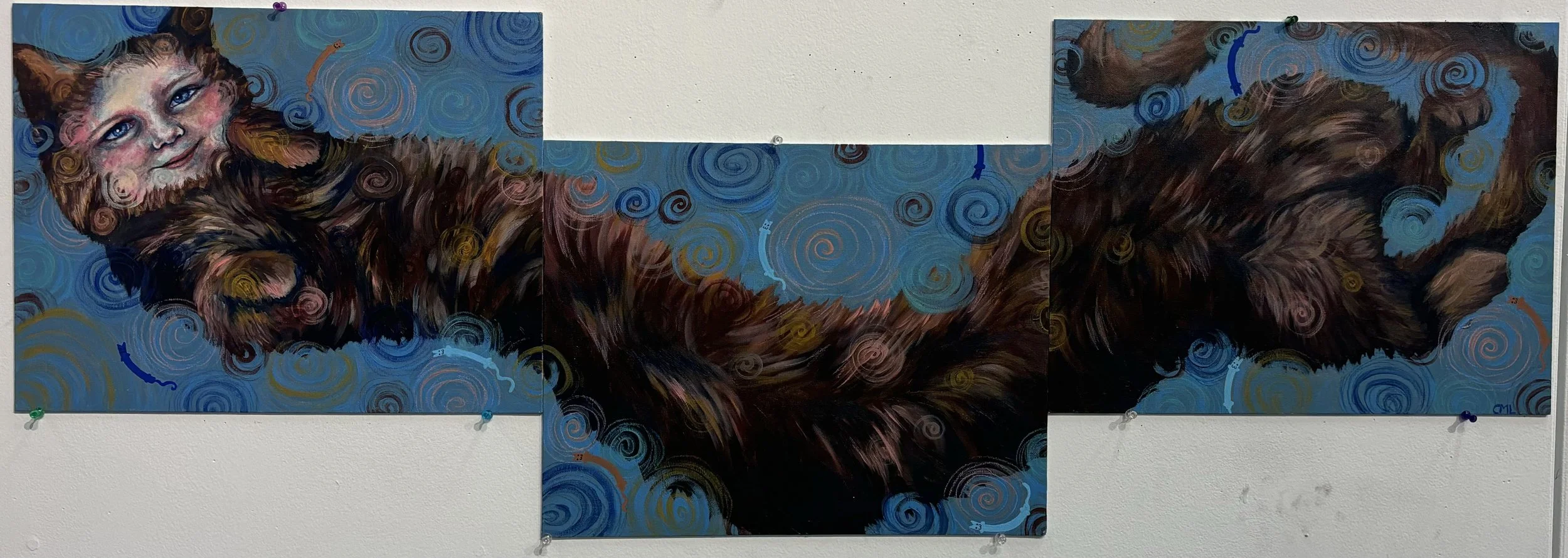 "Youth", 2024, Acrylic Painting