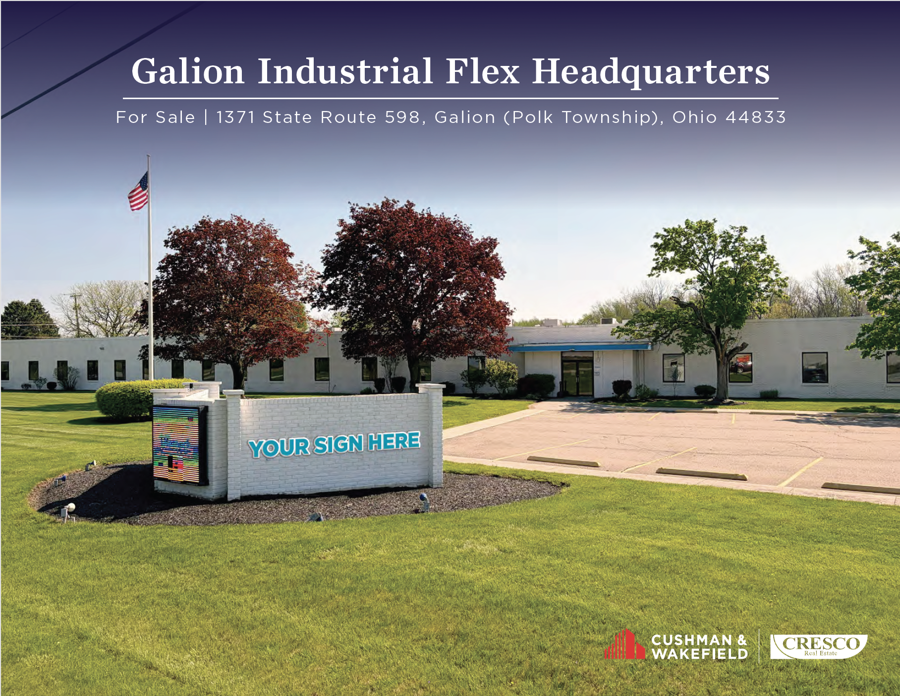 Galion, OH Industrial Headquarters - Click for more information 