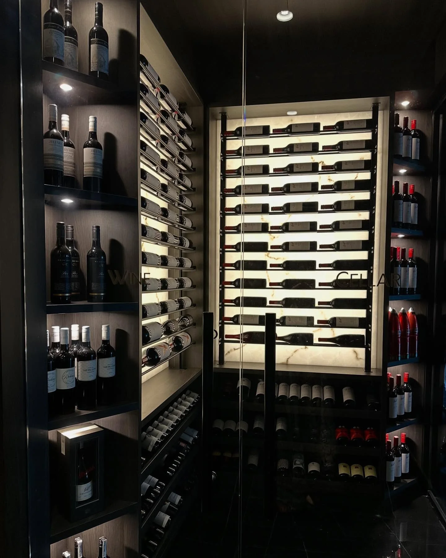 Wine cellar or Champagne room, where are you heading first?